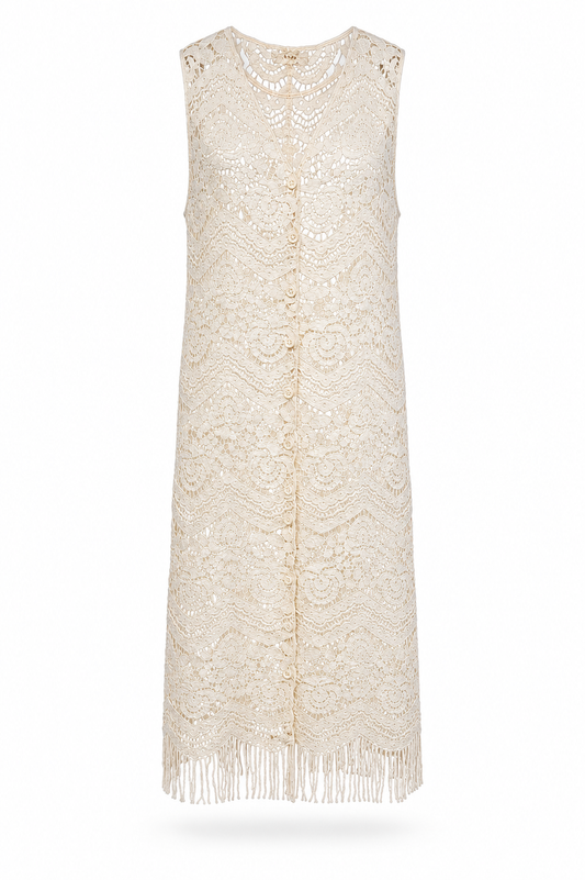 Santorini Lace Vest image 1