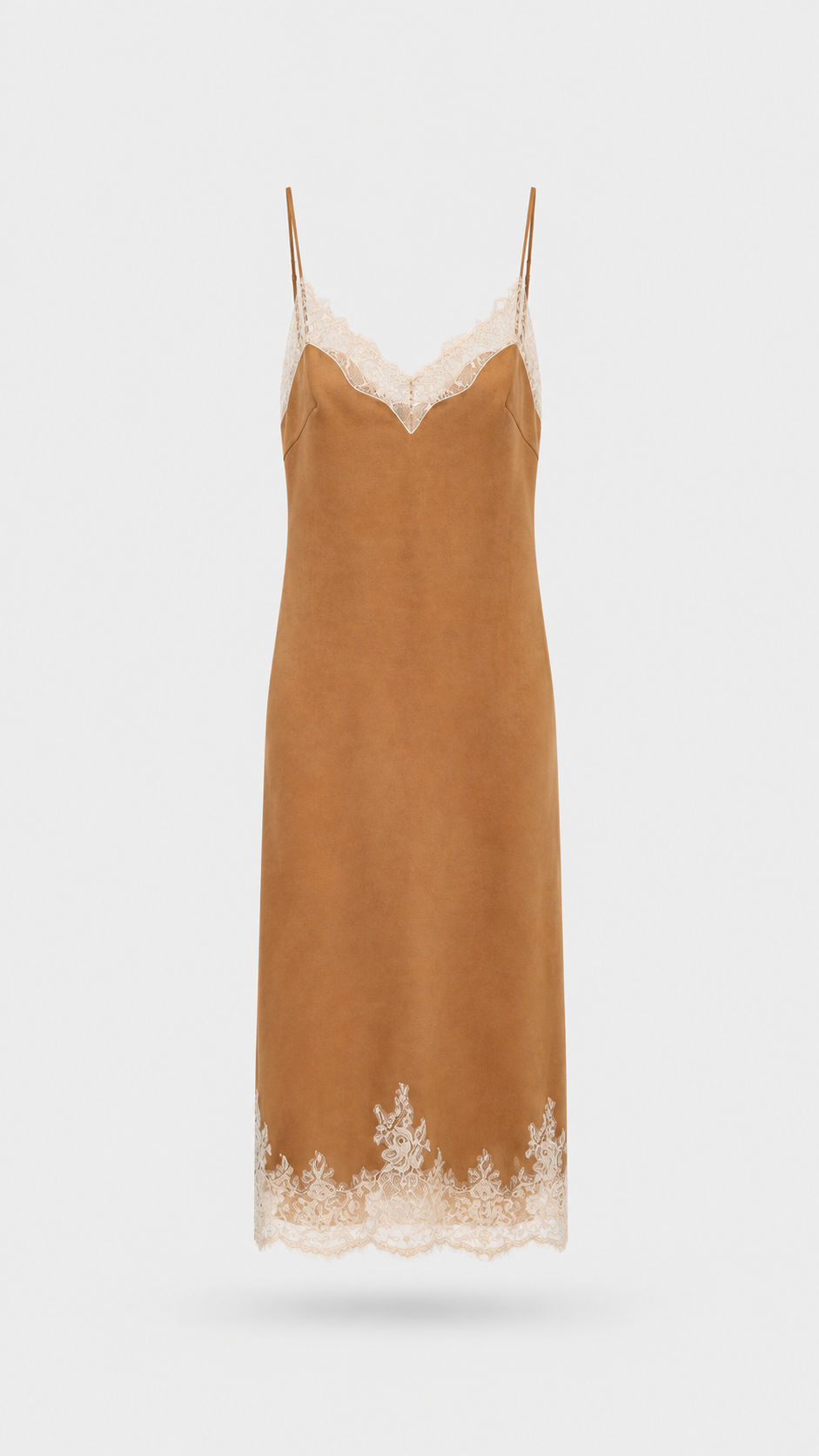 Caramel Lace Dress