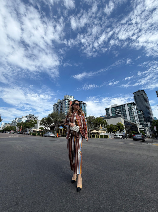Autumn Stripe Suit