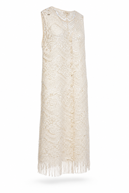 Santorini Lace Vest image 0