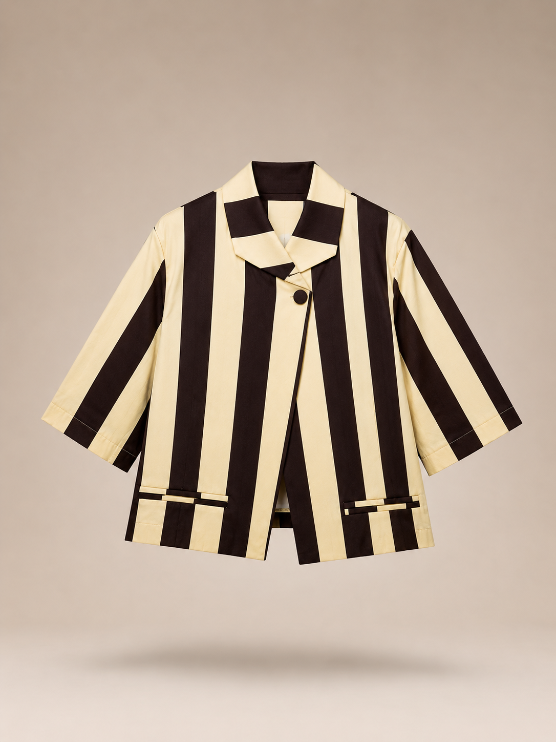 Mocha Stripe Statement Set image 1