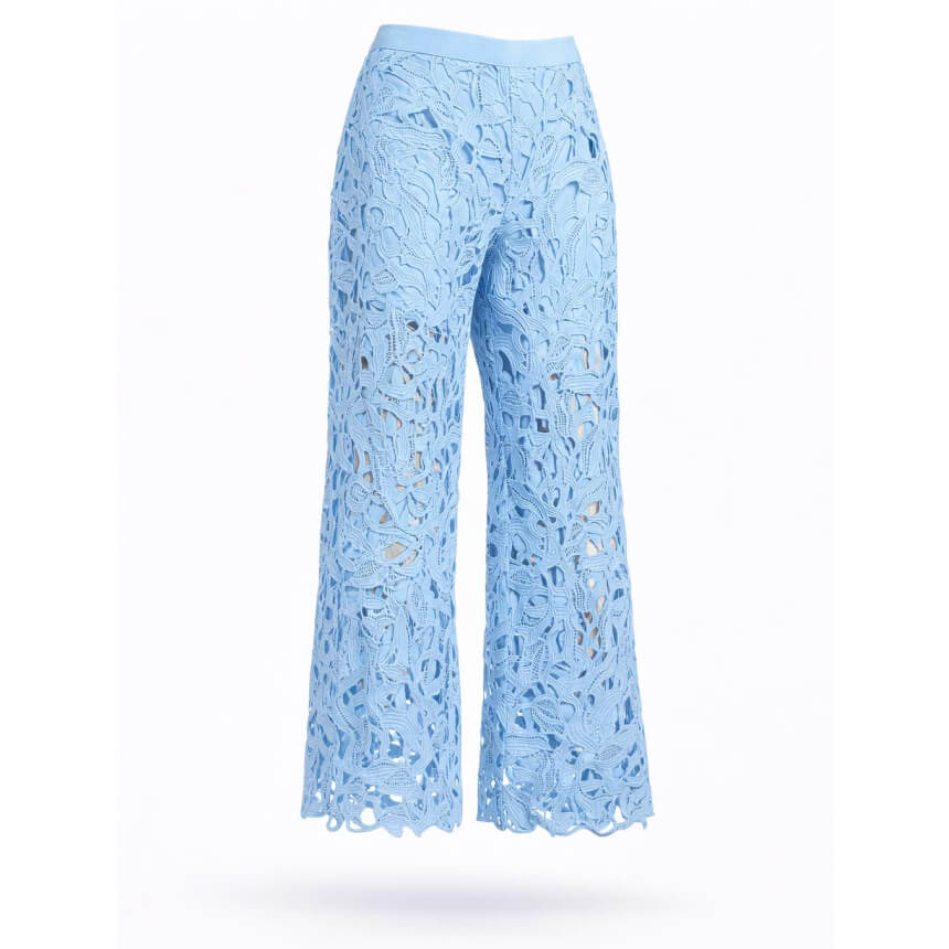 Lace Cutout Two-Piece Set image 1