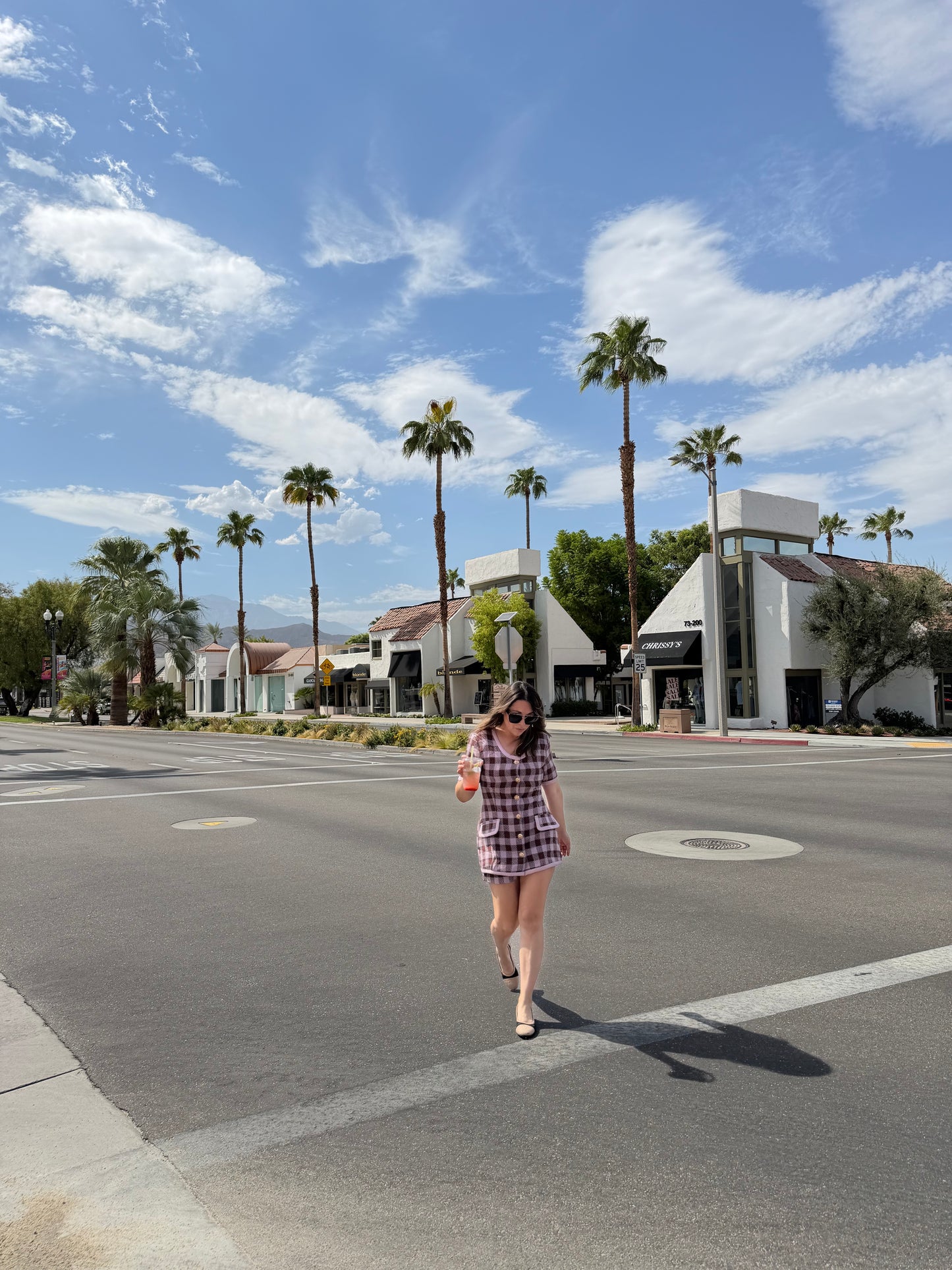 Gingham Mini Dress