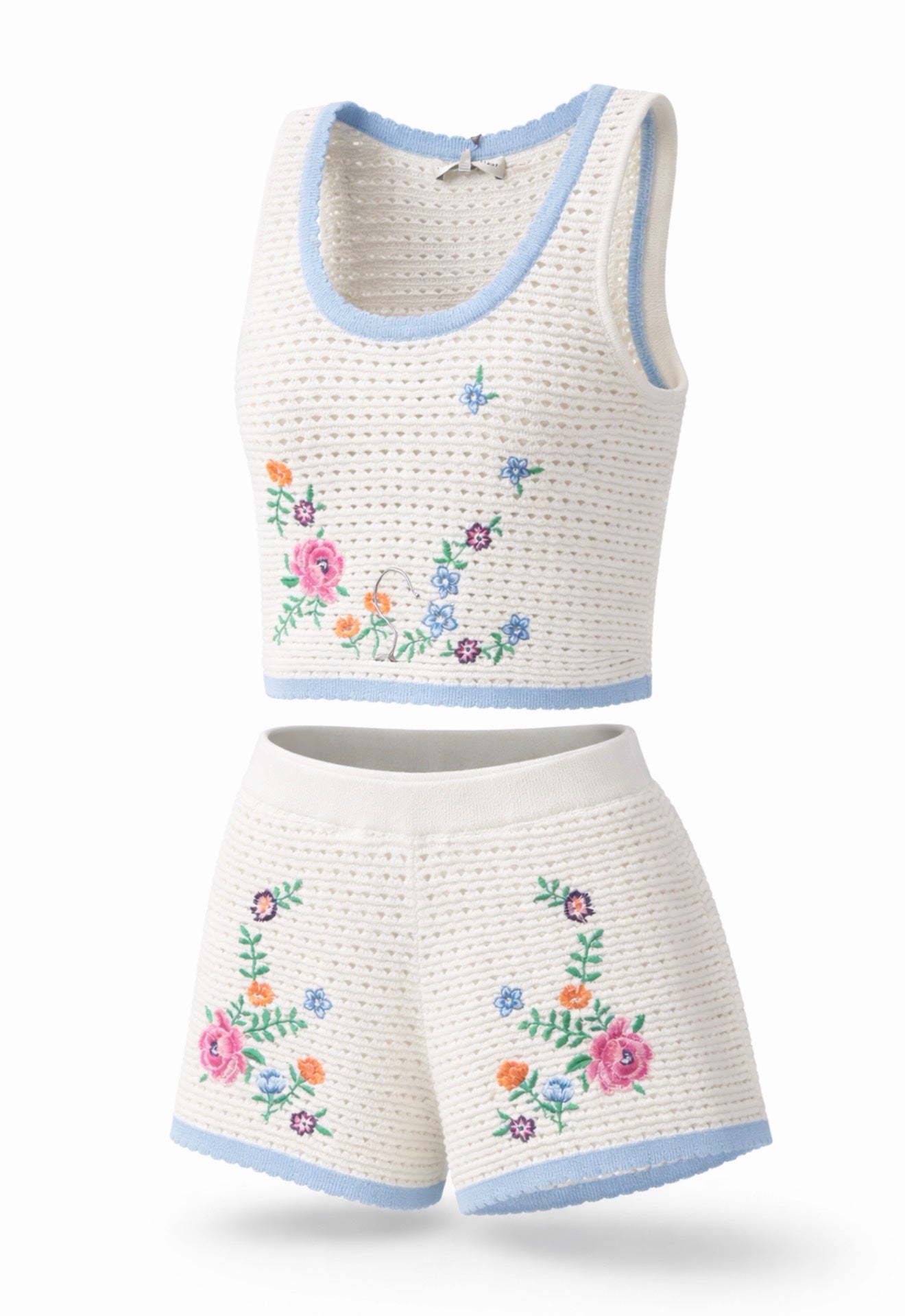 Embroidered Knit Set<span> - </span>S image