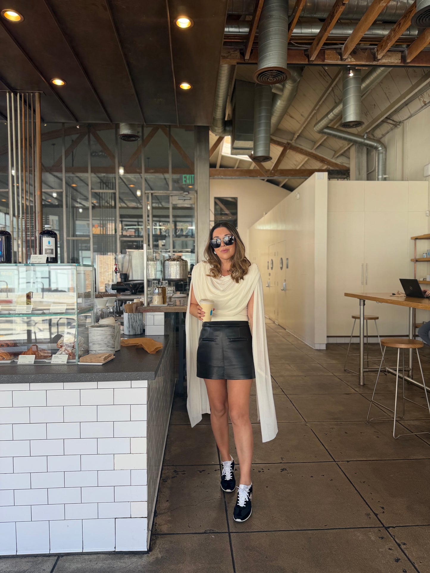Ivory Drape Top