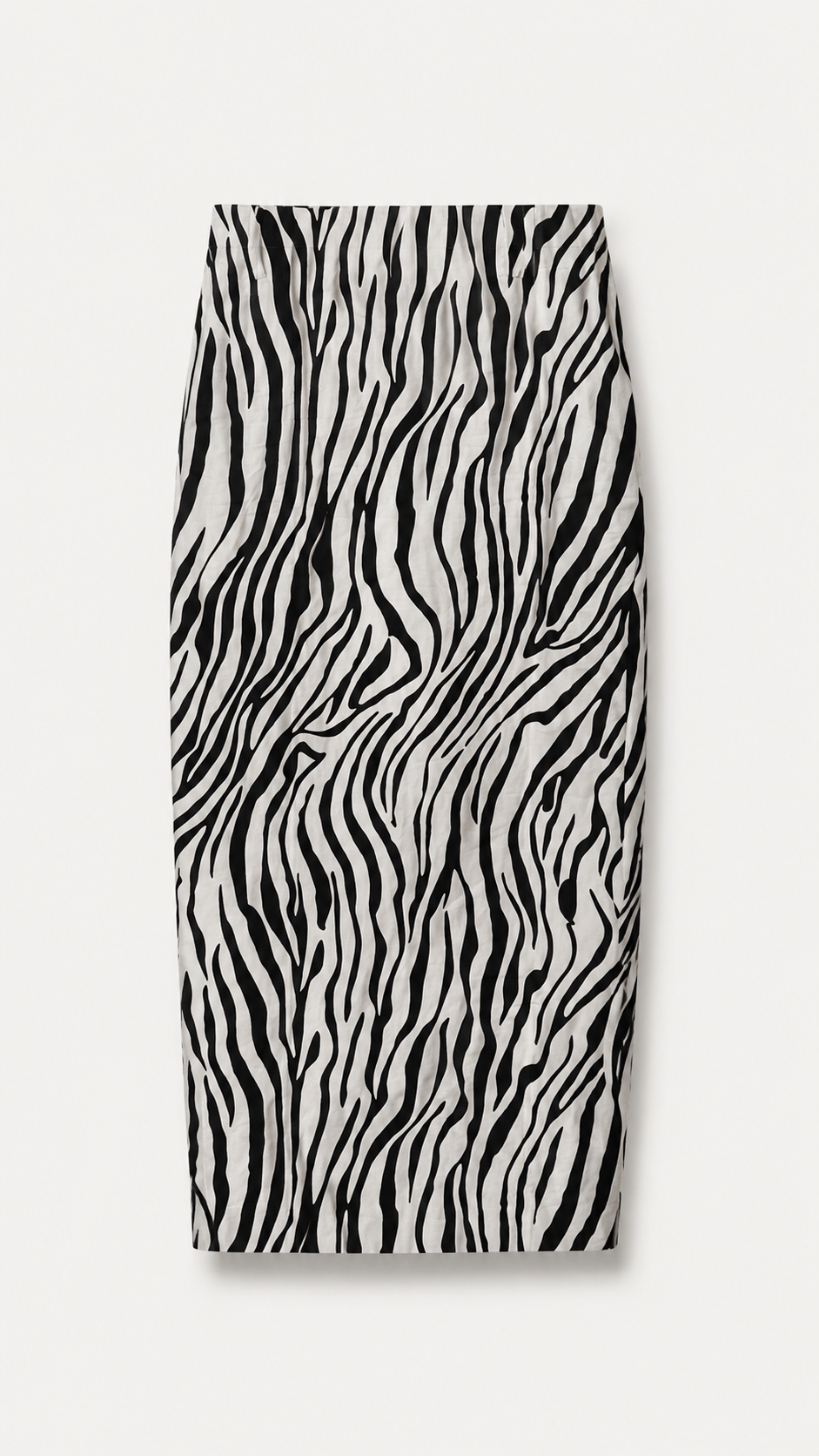 Zebra Midi Skirt