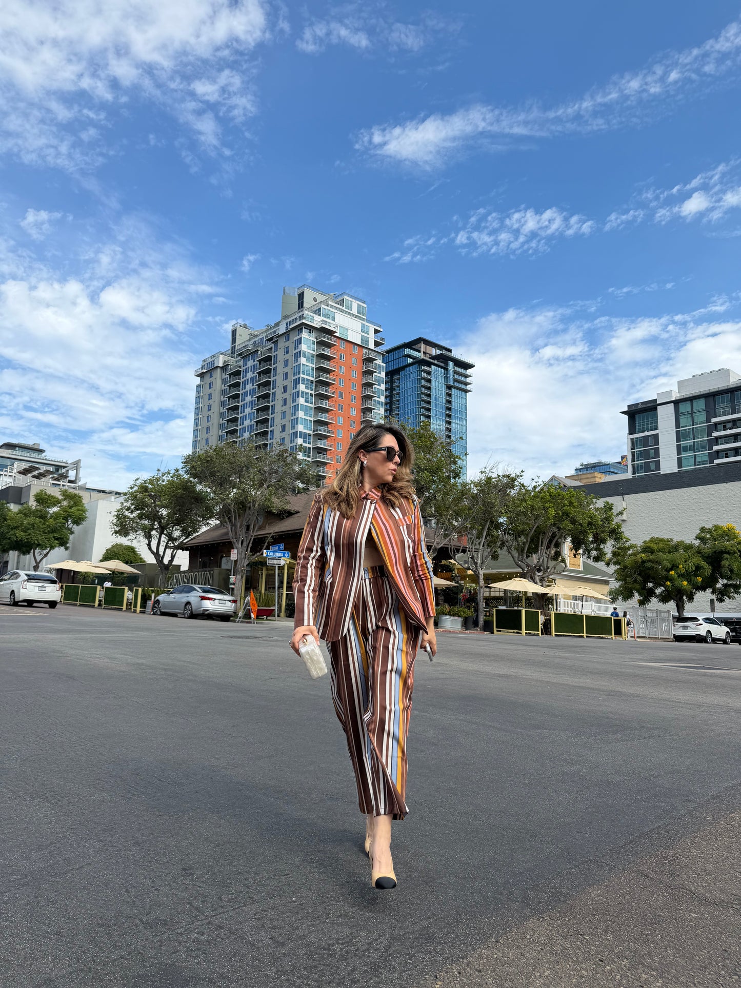 Autumn Stripe Suit