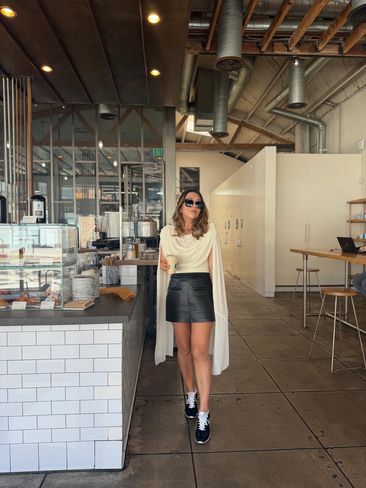 Ivory Drape Top