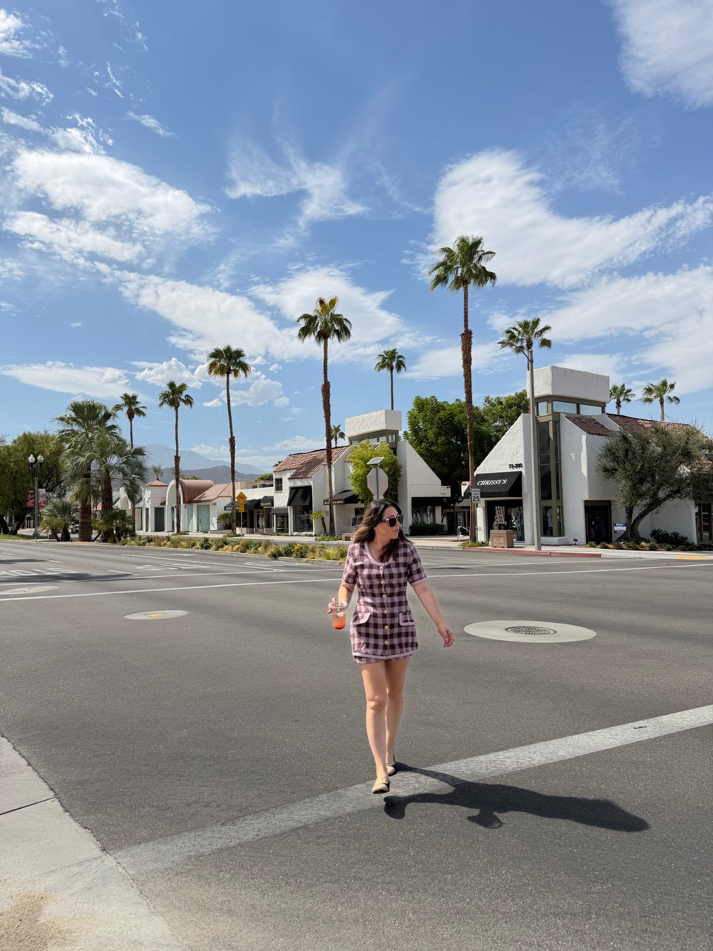 Gingham Mini Dress