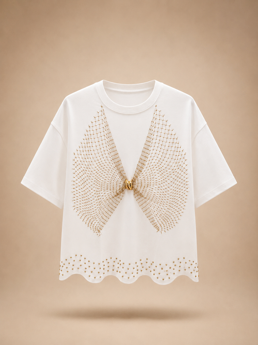 Golden Bloom Tee