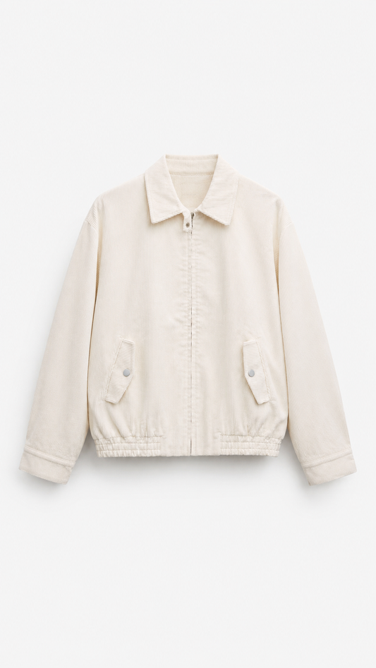 Ivory Corduroy Jacket