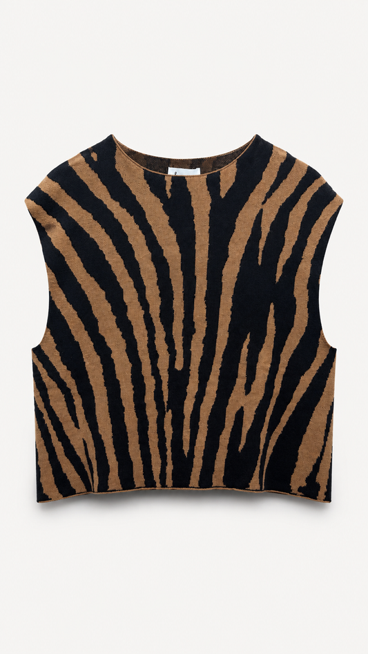 Zebra Knit Set