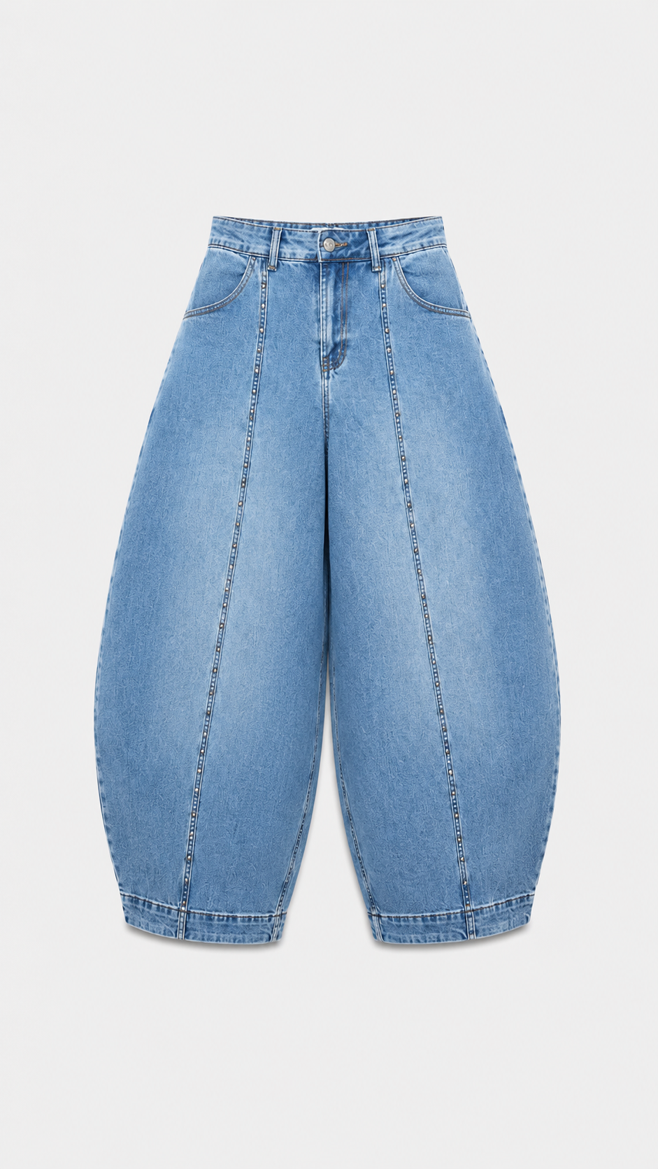 Studded Balloon Jeans