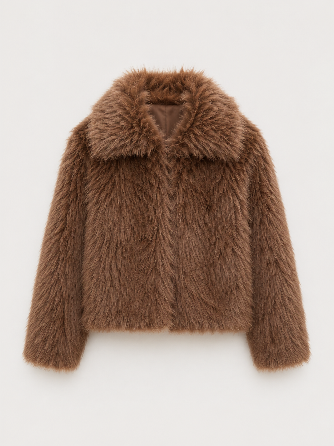 Mocha Faux Fur Jacket