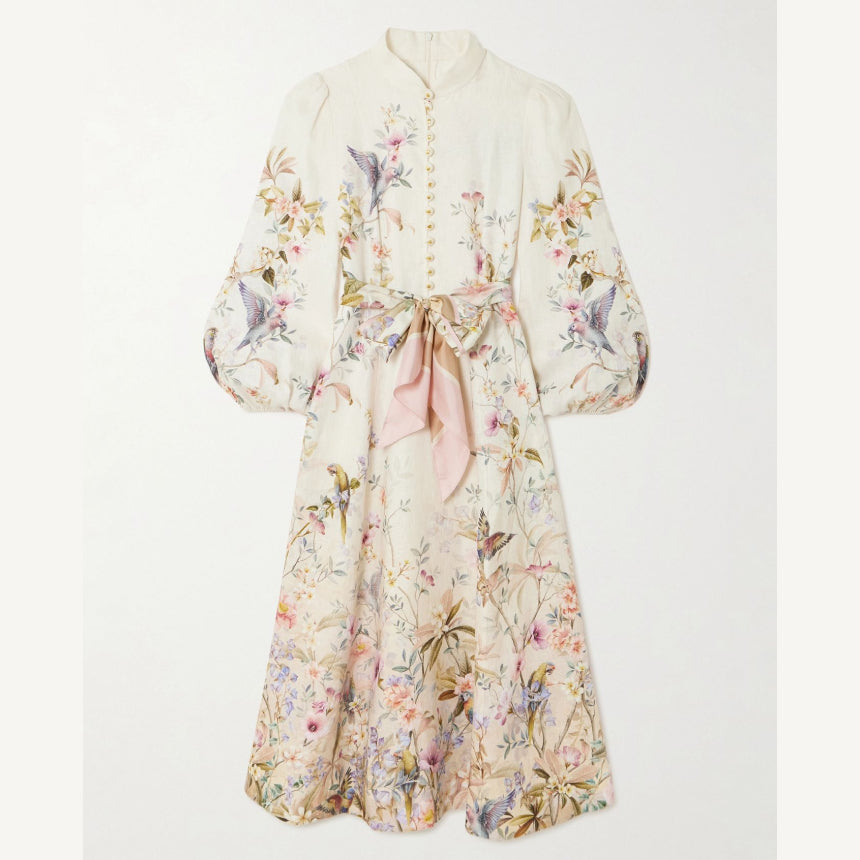 Floral print dress image 2
