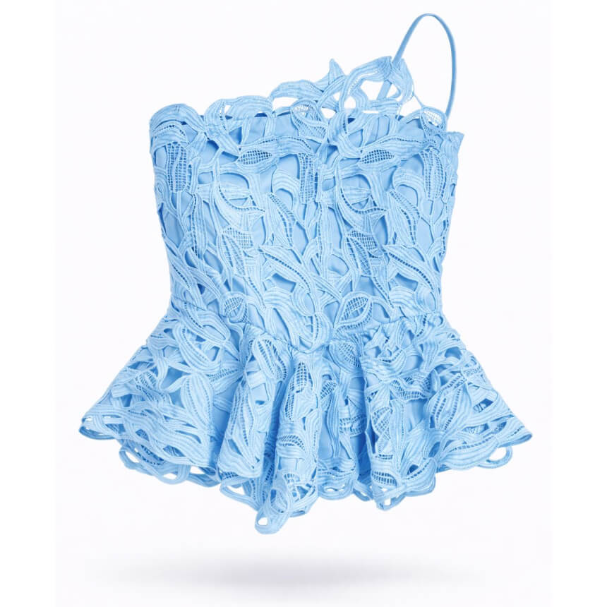 Lace Cutout Two-Piece Set image 2