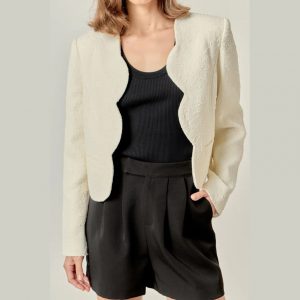 Blazer Ivory Wave