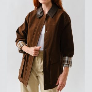 Chamarra Oversize Brown Classic