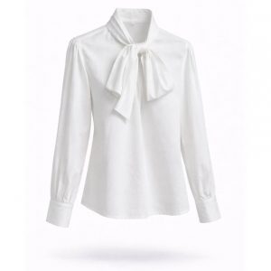 Bow Tie Neck Blouse