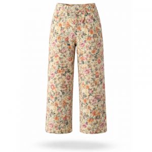 Pantalón Floral Vintage Wide Leg