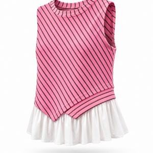Sweet Stripe Peplum Top