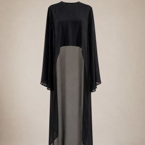 Ladies women high-low chiffon top